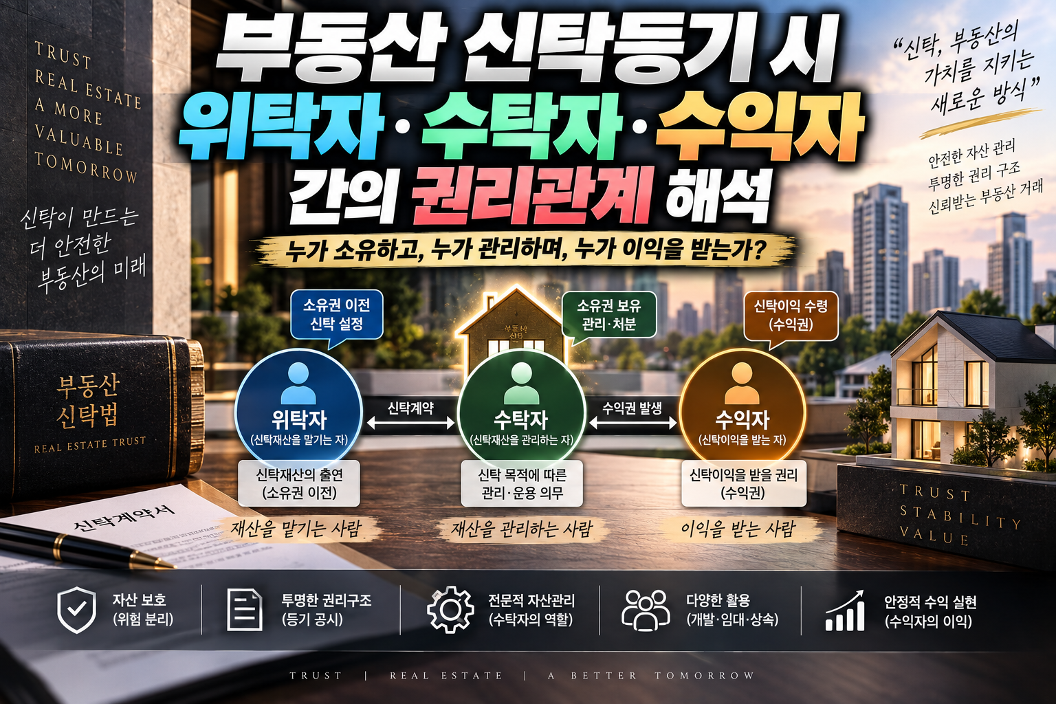 부동산 신탁등기 권리관계에 대한 썸네일