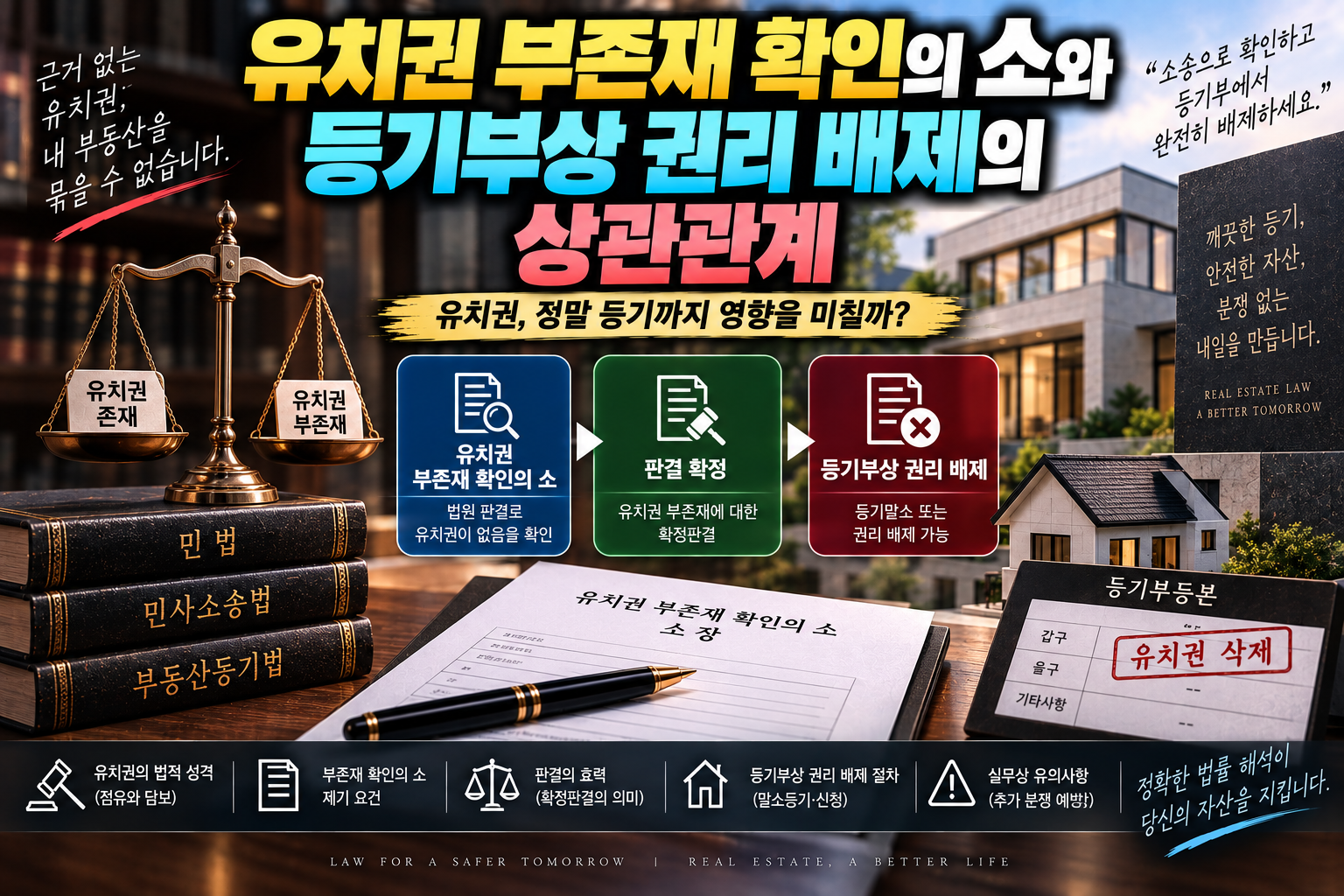 유치권과 등기부 권리 배제에 대한 썸네일