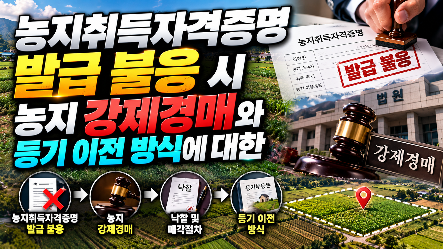 농지취득자격증명 발급불응에 대한 썸네일